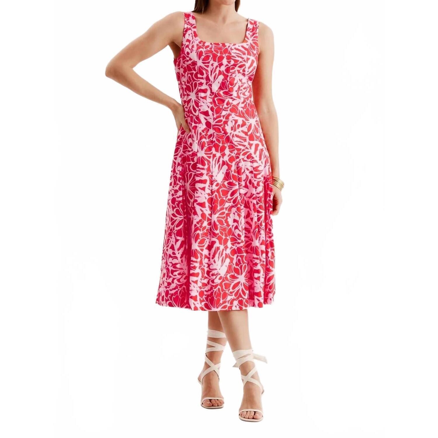 New Tyler Boe Ginny Cotton Dress In Multi